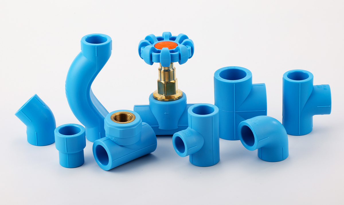 PP-R寶鉆藍管件